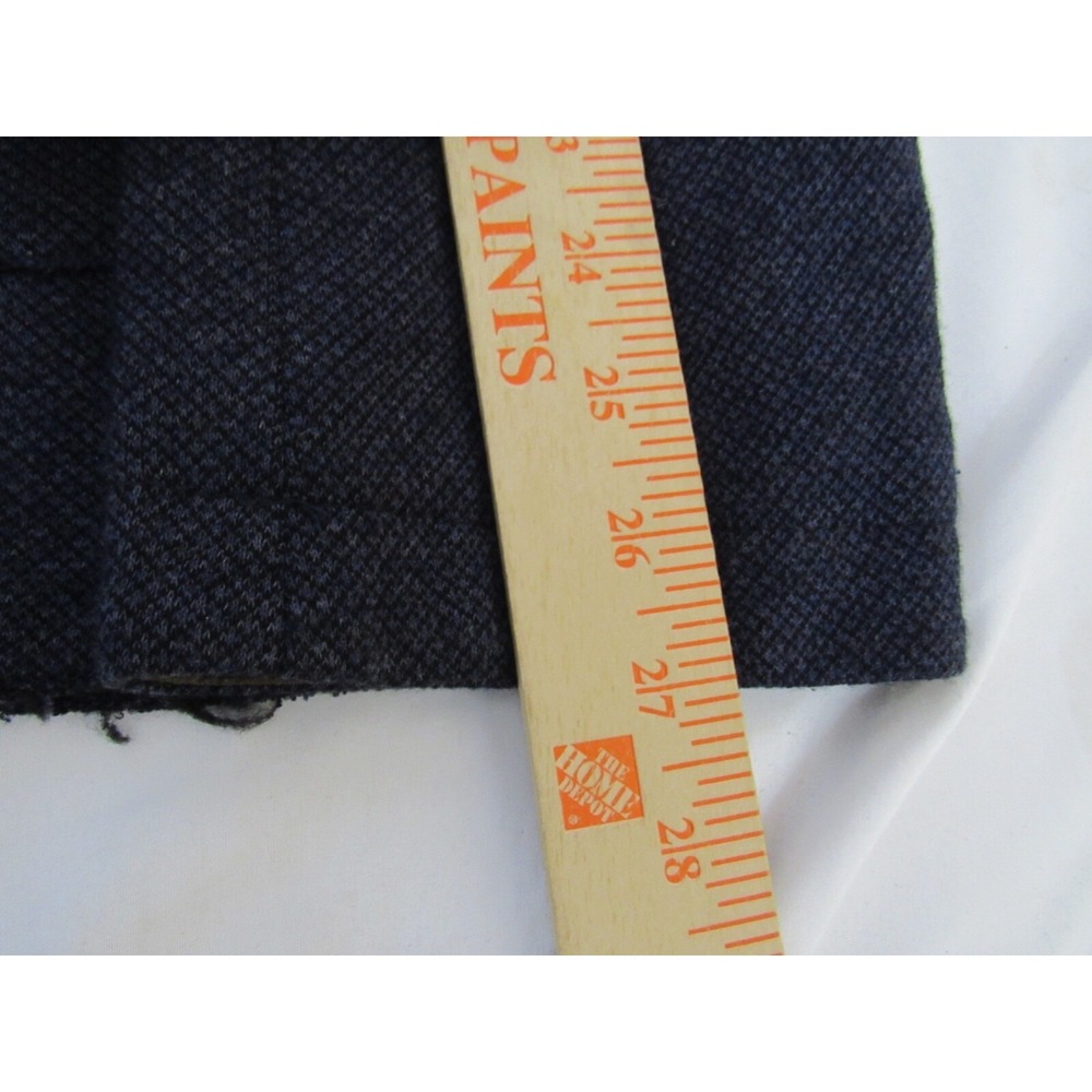 7 Diamonds Mannix Blue Cotton Blend Birdseye Patch Pocket Soft Shoulder Blazer L - Picture 7 of 15